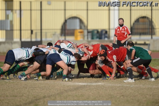 2014-11-02 CUS PoliMi Rugby-ASRugby Milano 0815